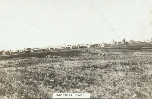 View of Imperial from the surrounding prairie